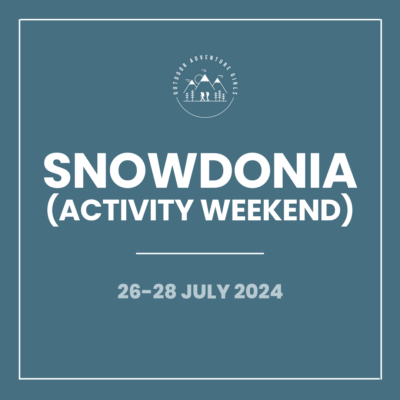 OAG Weekend - Snowdonia (July 2024)