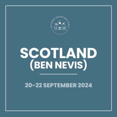 OAG Weekend - Ben Nevis, Scotland (Sept 2024)
