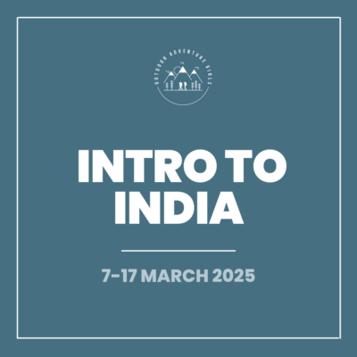 Intro to India (7-17 March)