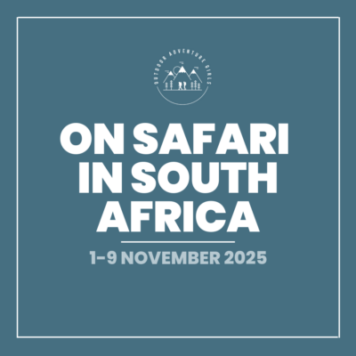 On Safari in South Africa (1-9 November 2025)