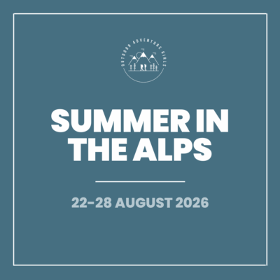 Summer in the Alps (22-28 August 2026)