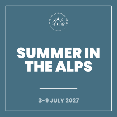 Summer in the Alps (3-9 July 2027)