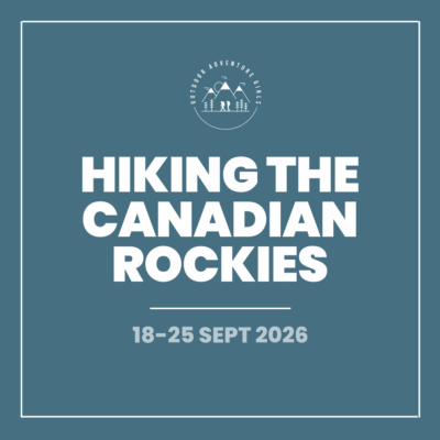 Hiking the Canadian Rockies (18-25 September 2026)