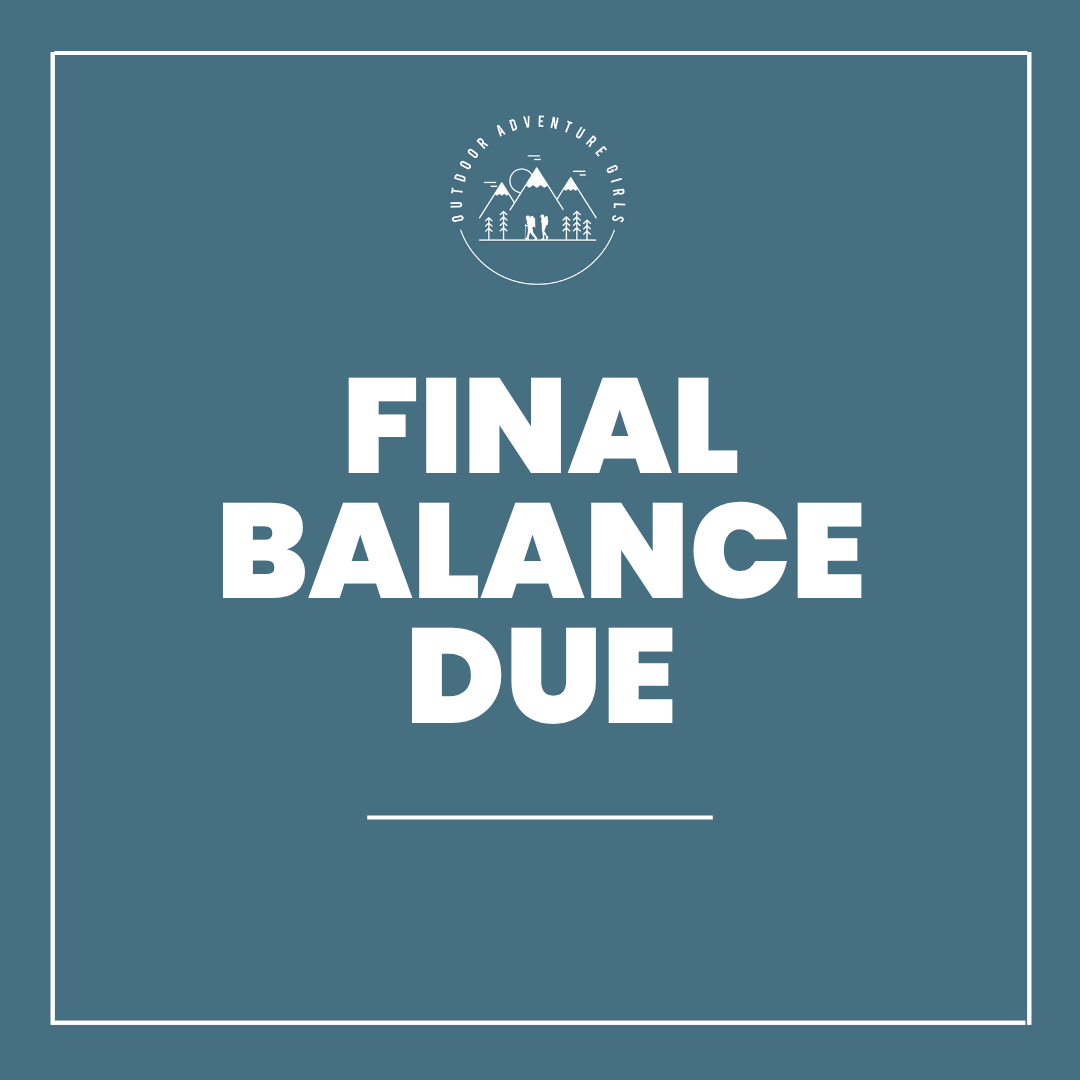 OAG Weekend - Final Payment