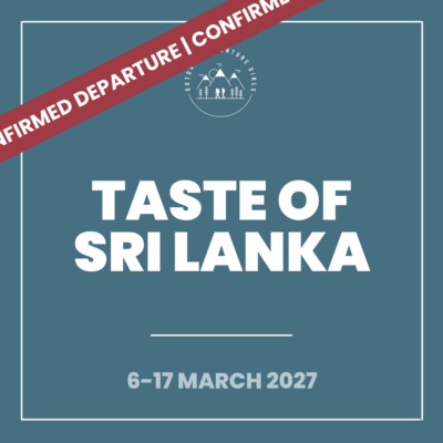Taste of Sri Lanka (6-17 March 2027)