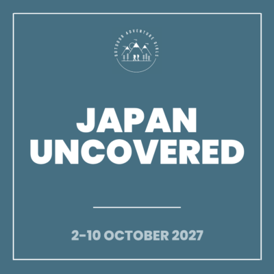 Japan Uncovered (2-10 October 2027)