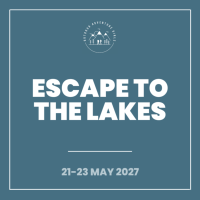 Escape to The Lakes (21-23 May 2027)