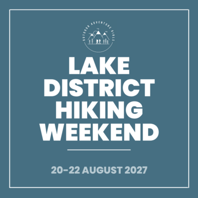 Lake District Hiking Weekend (20-22 August 2027)